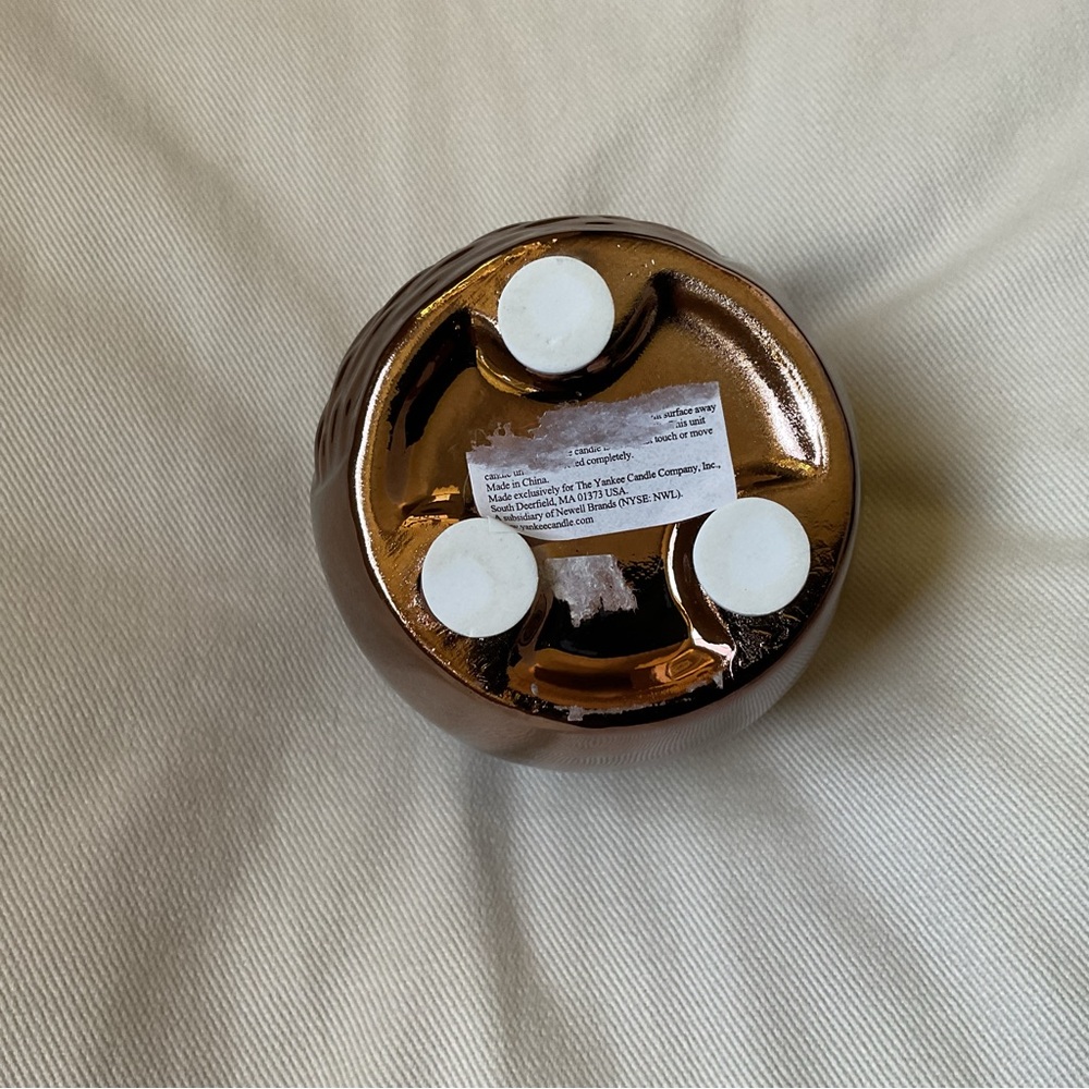 Yankee Candle Shiny Owl Tea Light Votive Candle Holder RETIRED - Picture 3 of 5